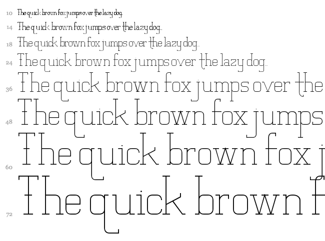 Vloderstone font waterfall